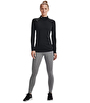Under Armour ColdGear Authentics Mockneck Kadın T-Shirt Siyah