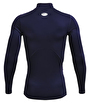 Under Armour ColdGear Compression Mock Uzun Kollu T-Shirt Lacivert