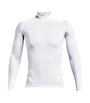 Under Armour HeatGear Compression Mock Uzun Kollu T-Shirt Beyaz