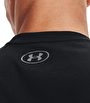 Under Armour Left Chest Cut Off Tank Atlet Siyah