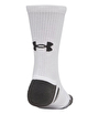 Under Armour Performance Tech 3'lü Paket Crew Çorap Beyaz Gri