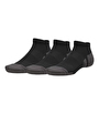 Under Armour Performance Tech 3'lü Paket Low Çorap Siyah