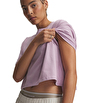 Under Armour Rival Boxy Solid Kadın Kısa Kollu T-Shirt Pembe
