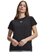 Under Armour Rival Cotton Wash Kadın Kısa Kollu T-Shirt Siyah