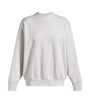 Under Armour Rival Fleece Kadın Oversize Sweatshirt Açık Gri