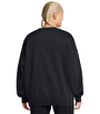 Under Armour Rival Fleece Kadın Oversize Sweatshirt Siyah