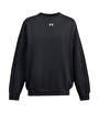 Under Armour Rival Fleece Kadın Oversize Sweatshirt Siyah