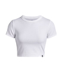 Under Armour Rival Rib Kadın Baby T-Shirt Beyaz