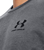 Under Armour Sportstyle Left Chest Uzun Kollu T-Shirt Koyu Gri