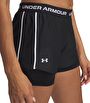 Under Armour Tech Play Up 2 In 1 Kadın Şort Siyah