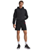 Under Armour Woven Wordmark Şort Siyah Kırmızı